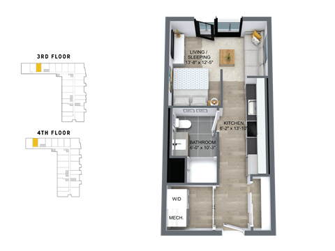 1744 N Western Ave Studio-3 Beds Apartment for Rent - Photo Gallery 86